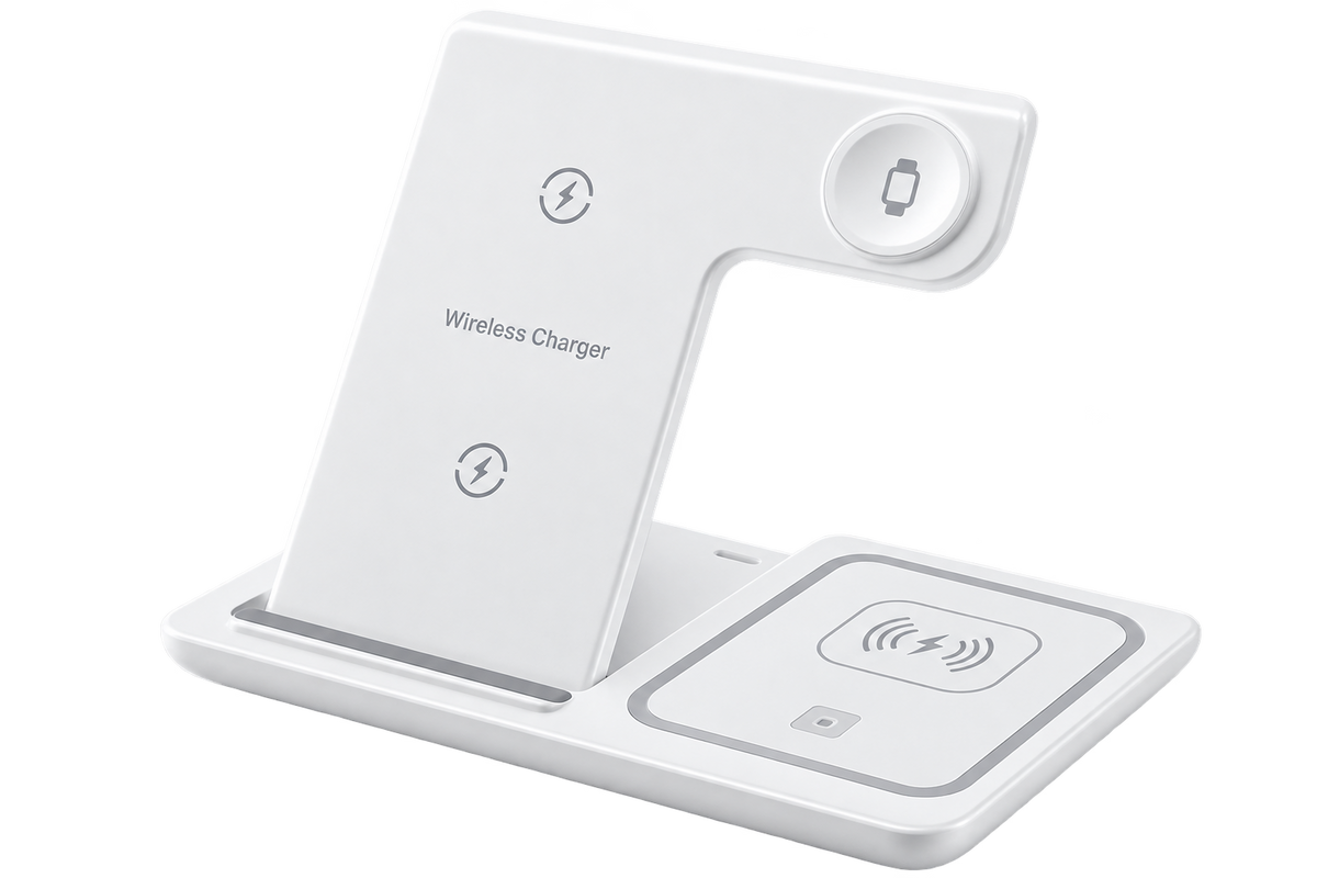 Cargador Inalámbrico Plegable 3 en 1