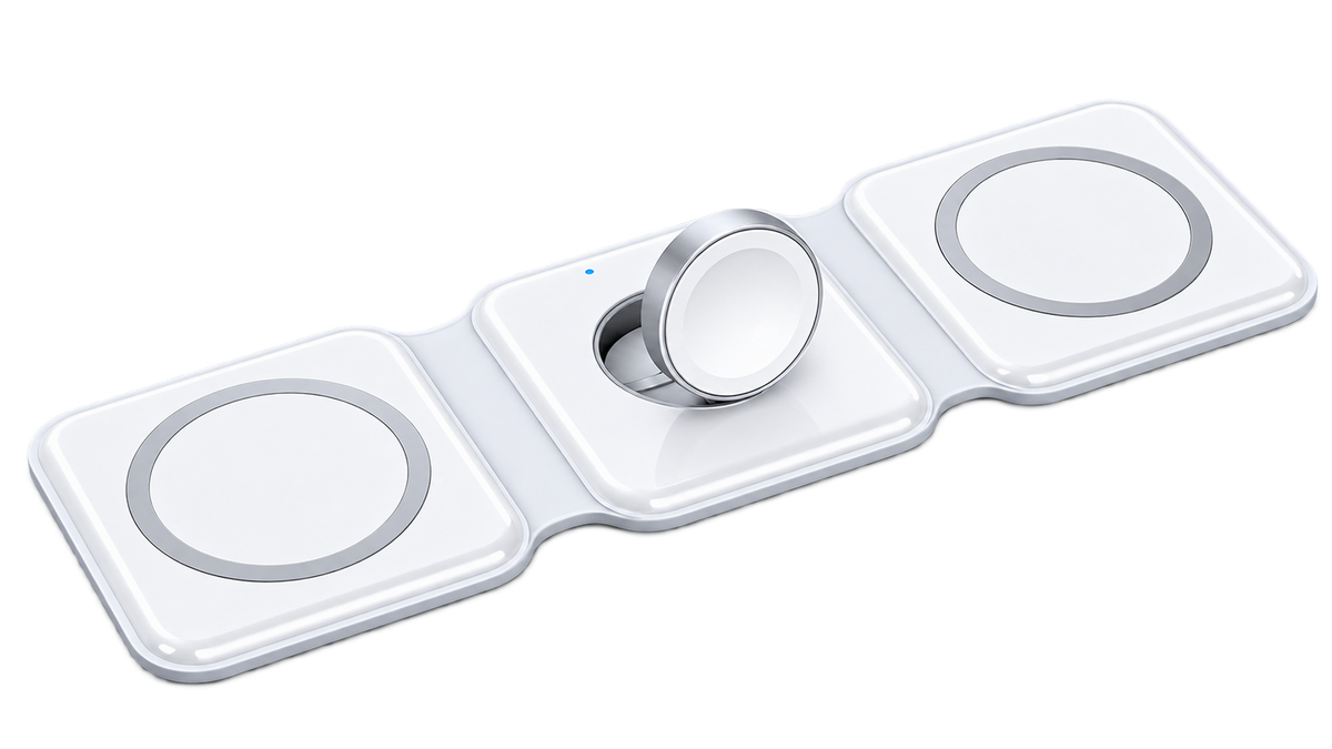 Cargador Inalámbrico Magnético Plegable 3 en 1