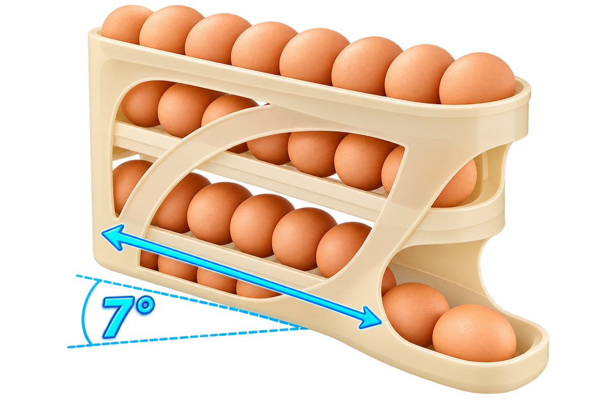 Organizador Dispensador de Huevos
