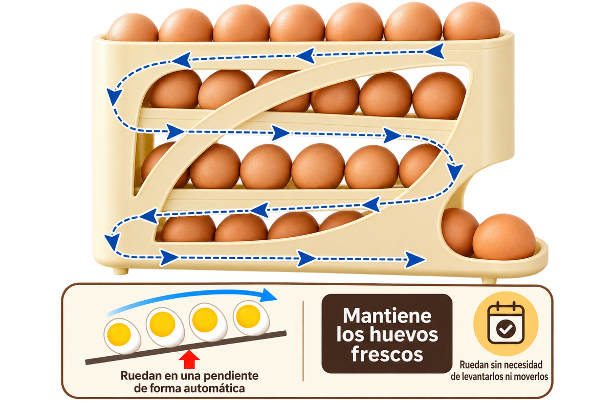 Organizador Dispensador de Huevos