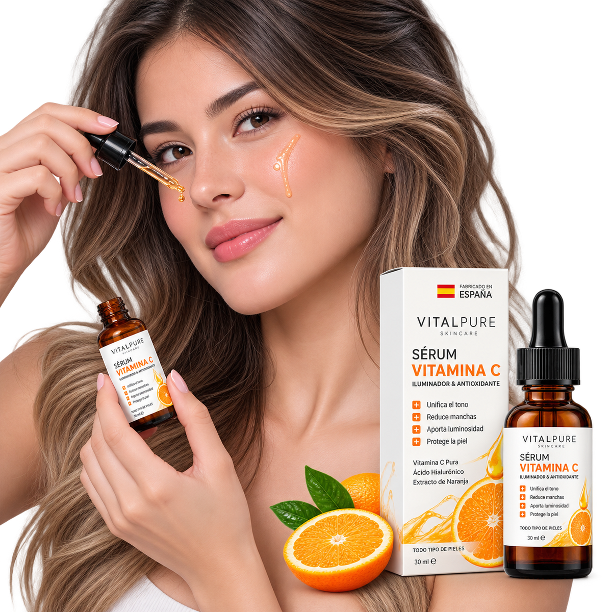 Esencia Facial Iluminadora con Vitamina C