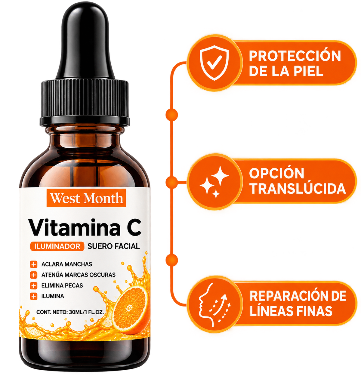 Esencia Facial Iluminadora con Vitamina C
