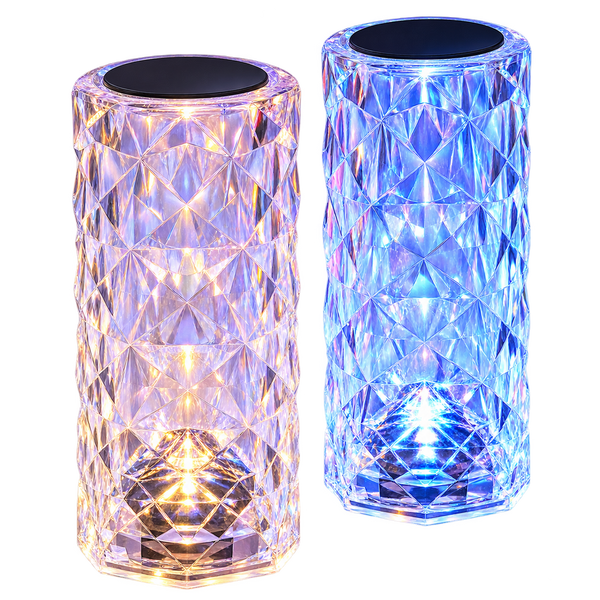 Lámpara LED Efecto Cristal