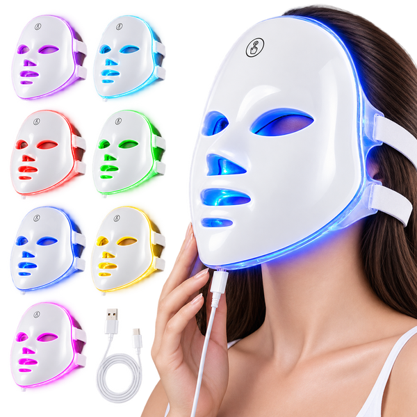 Máscara Facial de Fototerapia LED