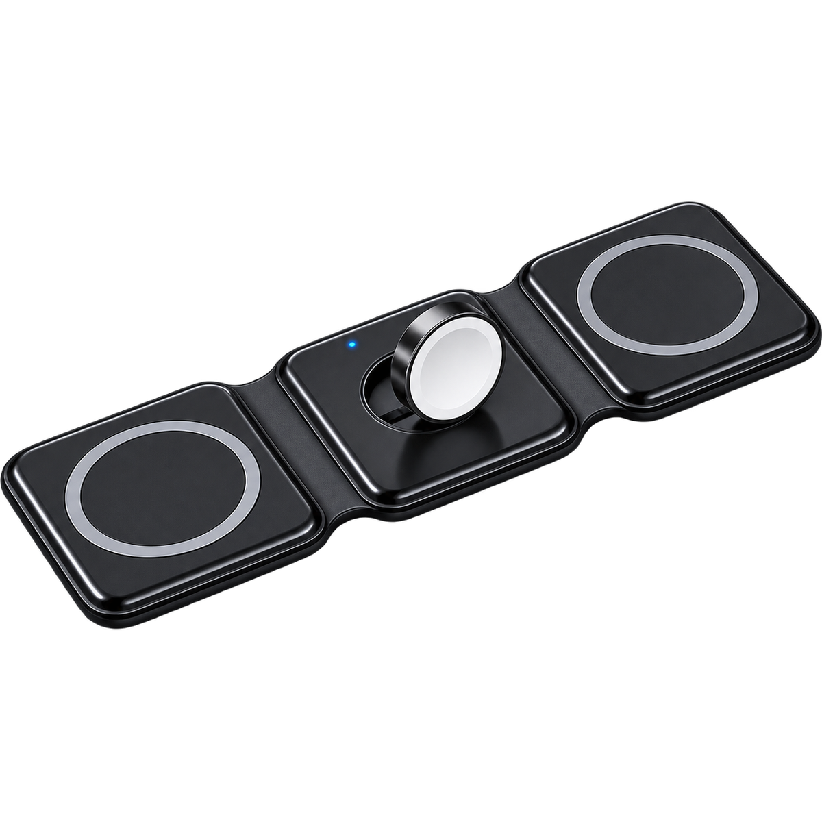 Cargador Inalámbrico Magnético Plegable 3 en 1